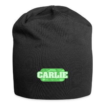 Carlie als Gesundheit - Jersey-Beanie - Schwarz - Vorne