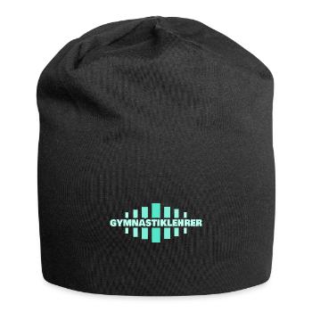 Gymnastiklehrer als Beruf - Jersey-Beanie - Schwarz - Vorne
