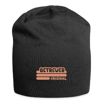 Caregiver as a profession - Jersey Beanie - black - Front