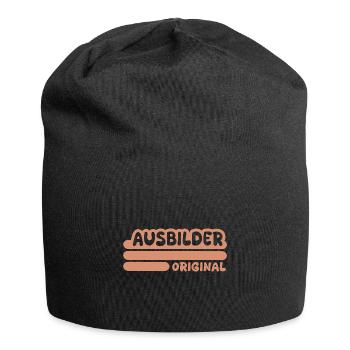 Ausbilder als Beruf - Jersey-Beanie - Schwarz - Vorne