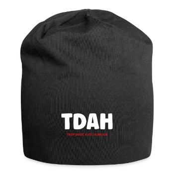 TDAH - Bonnet en jersey - noir - Devant