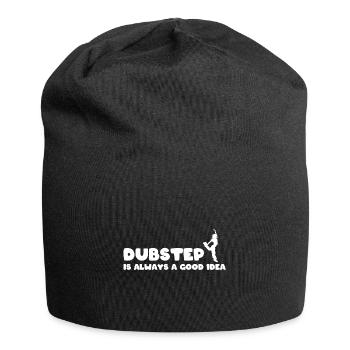 Dubstep-Liebhaber Dubstep-Künstler - Jersey-Beanie - Schwarz - Vorne