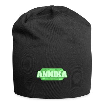 Gesundheit Annika - Jersey-Beanie - Schwarz - Vorne