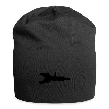 Feuerwehr Schere - Jersey-Beanie - Schwarz - Vorne