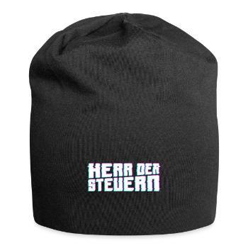 Herr Der Steuern Steuerberater Finanzamt Geschenk - Jersey-Beanie - Schwarz - Vorne