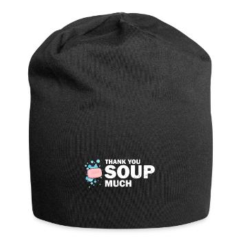Homemade soap design for oil soap making - Jersey Beanie - black - Front