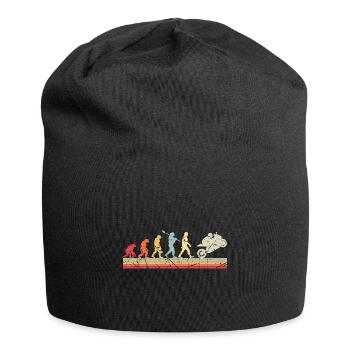 Moto Evolution Vintage Superbike Biker - Bonnet en jersey - noir - Devant
