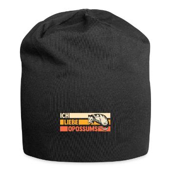 Opossum - Jersey-Beanie - Schwarz - Vorne