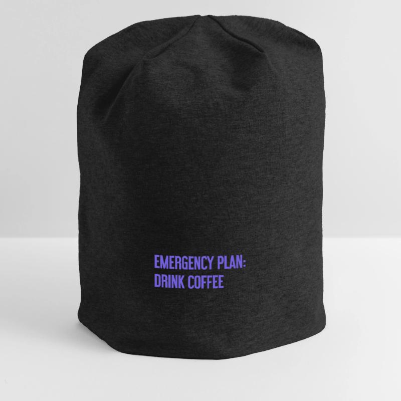 Coffee Contingency Plan Jersey Beanie