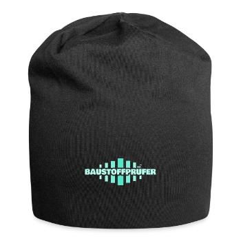 Occupation: Building materials tester - Jersey Beanie - black - Front