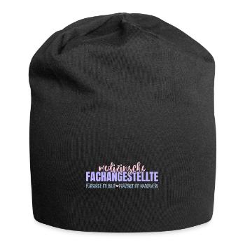 MFA Fürsorge & Präzision Medizinische - Jersey-Beanie - Schwarz - Vorne