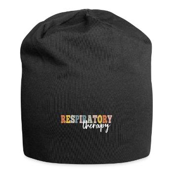 Respiratory Therapy Registered Nurse RN LPN - Jersey Beanie - black - Front