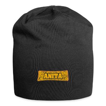 Heirat Anita - Jersey-Beanie - Schwarz - Vorne