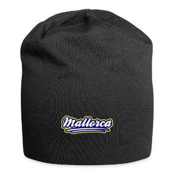 Majorque Élégant - Bonnet en jersey - noir - Devant