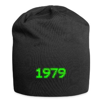 Ordinateur 1979 - Bonnet en jersey - noir - Devant