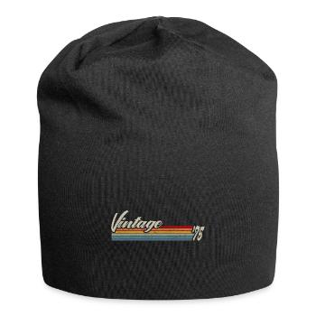 Vintage Since 1975 - Cadeau 46e anniversaire - Bonnet en jersey - noir - Devant