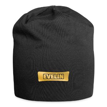 First name Evelin - Jersey Beanie - black - Front