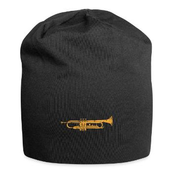 Trompete - Jersey-Beanie - Schwarz - Vorne