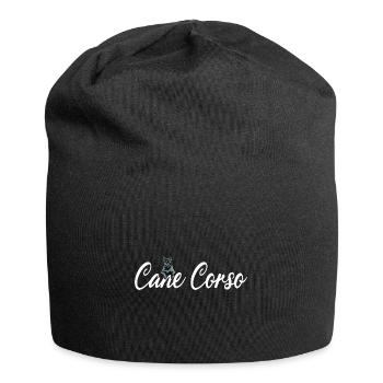 Cane Corso pour un propriétaire de Cane Corso Cane - Bonnet en jersey - noir - Devant