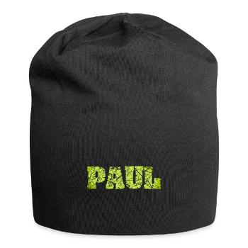 Paul - Jersey Beanie - black - Front