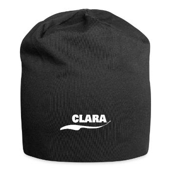 First name Clara - Jersey Beanie - black - Front