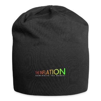inflation dominates - Jersey Beanie - black - Front