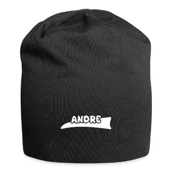 First name Andre - Jersey Beanie - black - Front