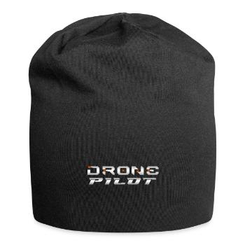 Drone Drones Drone Flight Drone Pilot - Jersey Beanie - black - Front