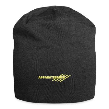 Arbeitsplatz Apparatebauer - Jersey-Beanie - Anthrazit - Vorne