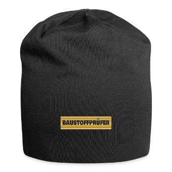 Occupation: Building materials tester - Jersey Beanie - black - Front