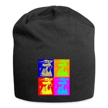 Mandalorian Pop Art - Bonnet en jersey - noir - Devant