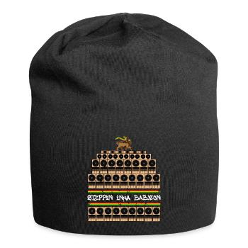 Steppin - Jersey-Beanie - Schwarz - Vorne