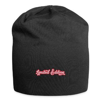 Limited Edition - Jersey Beanie - black - Front