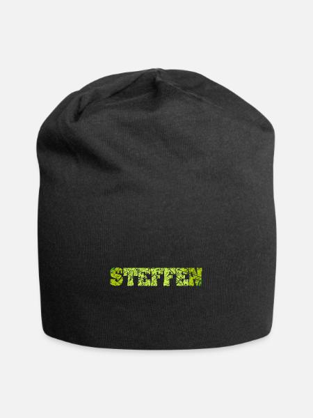 Steffen für Steffen Steffen vorname - Jersey-Beanie - Schwarz
