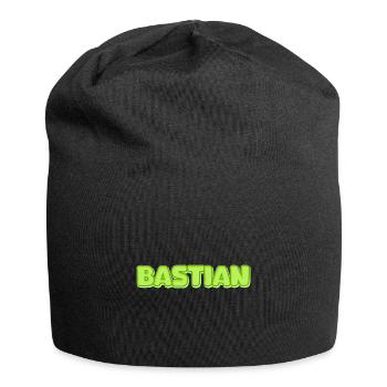 Bastian Bastian - Jersey-Beanie - Schwarz - Vorne