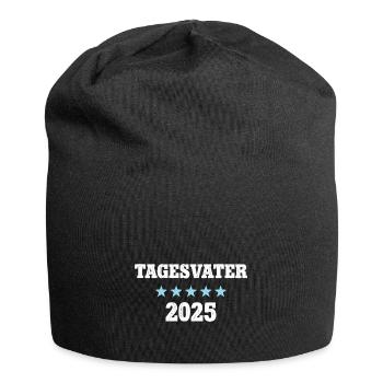Tagesvater Erzieher Kindergärtner Geburtstag - Jersey-Beanie - Schwarz - Vorne
