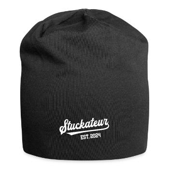 Stuckateur 2024 Ausbildung Prüfung Stukateur Azubi - Jersey-Beanie - Schwarz - Vorne