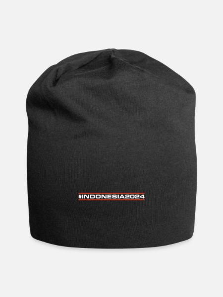 Indonesia 2024 - Jersey-Beanie - Schwarz