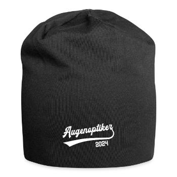 Augenoptiker 2024 Ausbildung Prüfung Optiker - Jersey-Beanie - Schwarz - Vorne