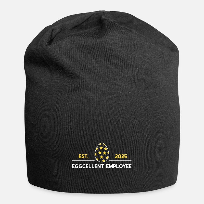 Beste Mitarbeiter Mitarbeiterin Danke Team Ostern - Jersey-Beanie - Schwarz