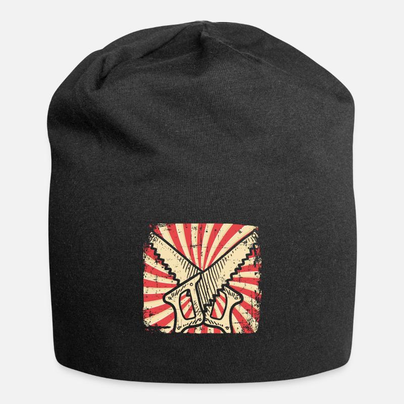 saw - Jersey Beanie - black