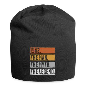 Born 1982 Man Myth Legend Birthday - Jersey Beanie - black - Front