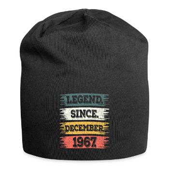 Legend since December 1967 55 years anniversary - Jersey Beanie - black - Front