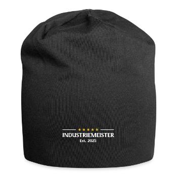 Industriemeister 2025 Meisterprüfung Meister Titel - Jersey-Beanie - Schwarz - Vorne