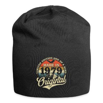 1979 Vintage né Vintage cadeau d’anniversaire - Bonnet en jersey - noir - Devant