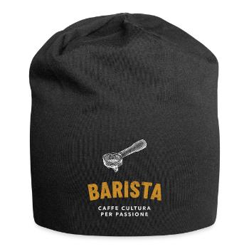 Espresso Barista - Jersey Beanie - black - Front