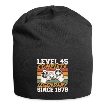 45th Birthday Level 45 Complete Né en 1979 - Bonnet en jersey - noir - Devant