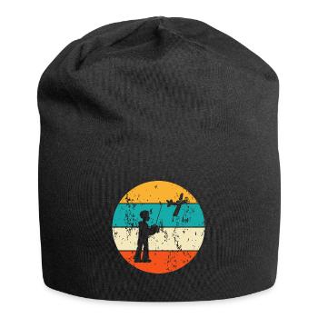 Modellflug Modellflieger Modellflugzeug - Jersey-Beanie - Schwarz - Vorne