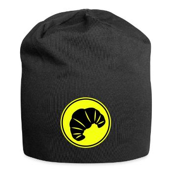 Croissant Symbol - Jersey-Beanie - Schwarz - Vorne