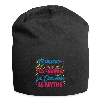 mamoune la femme danseuse le mythe la légende - Bonnet en jersey - noir - Devant